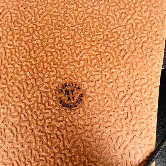 Arizona Womens Black Lupa Flat Sandals Summer Textured Brown - Picture 6 of 6